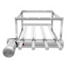 Churrasqueira Giratória inox 4 espetos SeveFort 