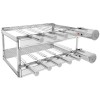Churrasqueira Giratória  11 espetos Inox Bivolt Dupla