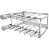 Churrasqueira Giratória  11 espetos Inox Bivolt Dupla