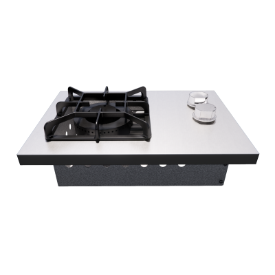 Cooktop Industrial 1 boca Área Gourmet Queimador Duplo