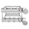 Churrasqueira Giratória  7 espetos Inox Bivolt Dupla