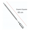 Espeto Espada Para Churrasqueira Giratória Grill