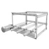 Churrasqueira Giratória 4 espetos Inox Bivolt