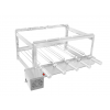 Churrasqueira Tijolinho gril inox 5 espetos svft motor quadrado