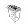 Fogão Industrial Inox 2 Bocas Baixa Pressão 